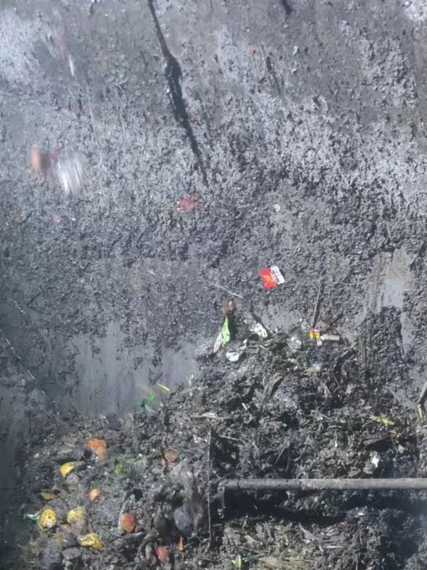 庐山污水池清理
